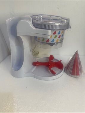 Jelly Belly electric dual ice shaver snowcone maker summer